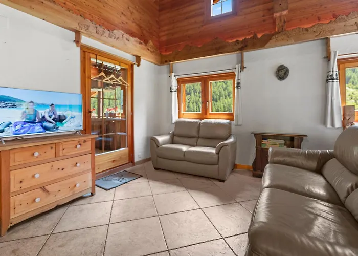 Chalet à Arolla 8 Personnes - Vue, Nature&parking Privé *