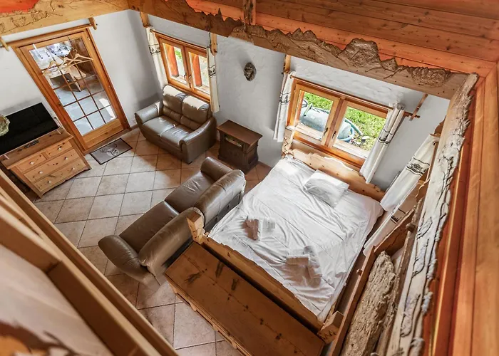 Chalet à Arolla 8 Personnes - Vue, Nature&parking Privé Evolène